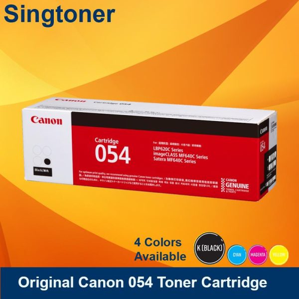 Canon 054 Toner Cartridge 1.2k (Black / Cyan / Magenta / Yellow)