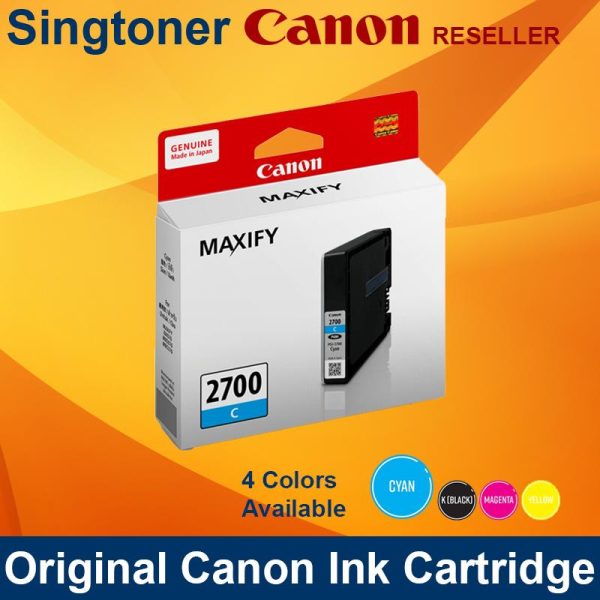 CANON PGI2700 Cyan Ink 9307B001AA