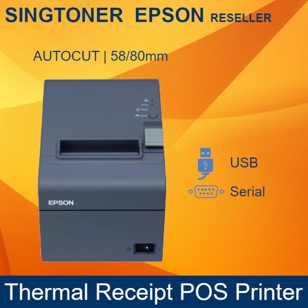 EPSON TM-T82-302 Serial + USB receipt printer C31CB10302