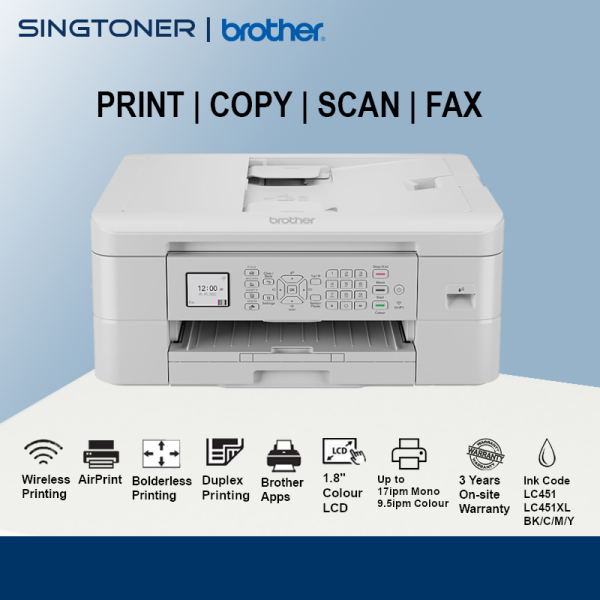 Brother MFC-J1010DW Multifunction color Inkjet printer