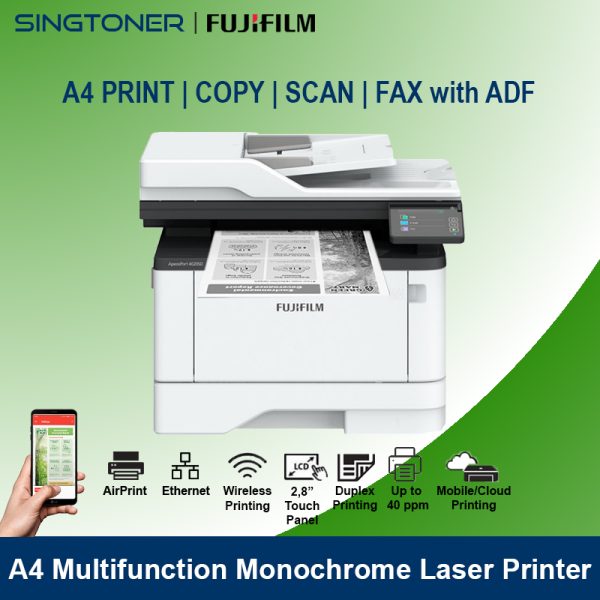 Fujifilm ApeosPort 4020SD Monochrome laser MFP