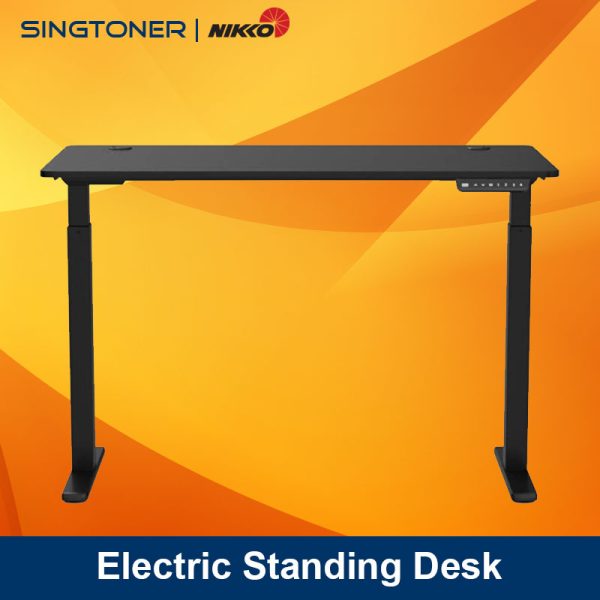 120×60 cm Electric Standing Desk Table Home Office Smart 75-125 cm Height Adjustable Standing Desk Ergonomic Desk Home Office Ergonomic Desk Office Furniture Study Desk